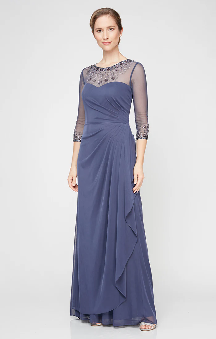Joanna Sweetheart Neckline Gown - Image 5