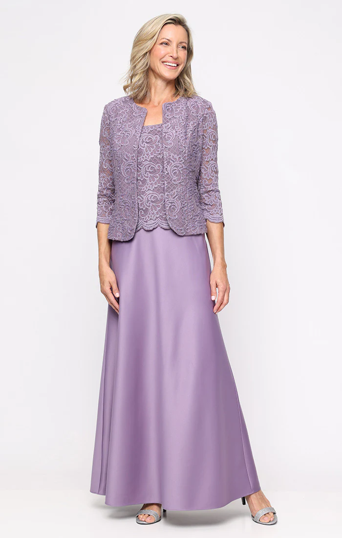Bethany Glitter Lace Jacket Dress - Image 10