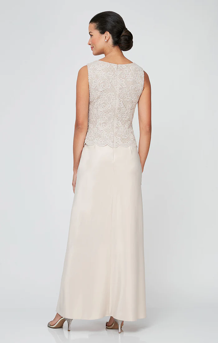 Bethany Glitter Lace Jacket Dress - Image 18