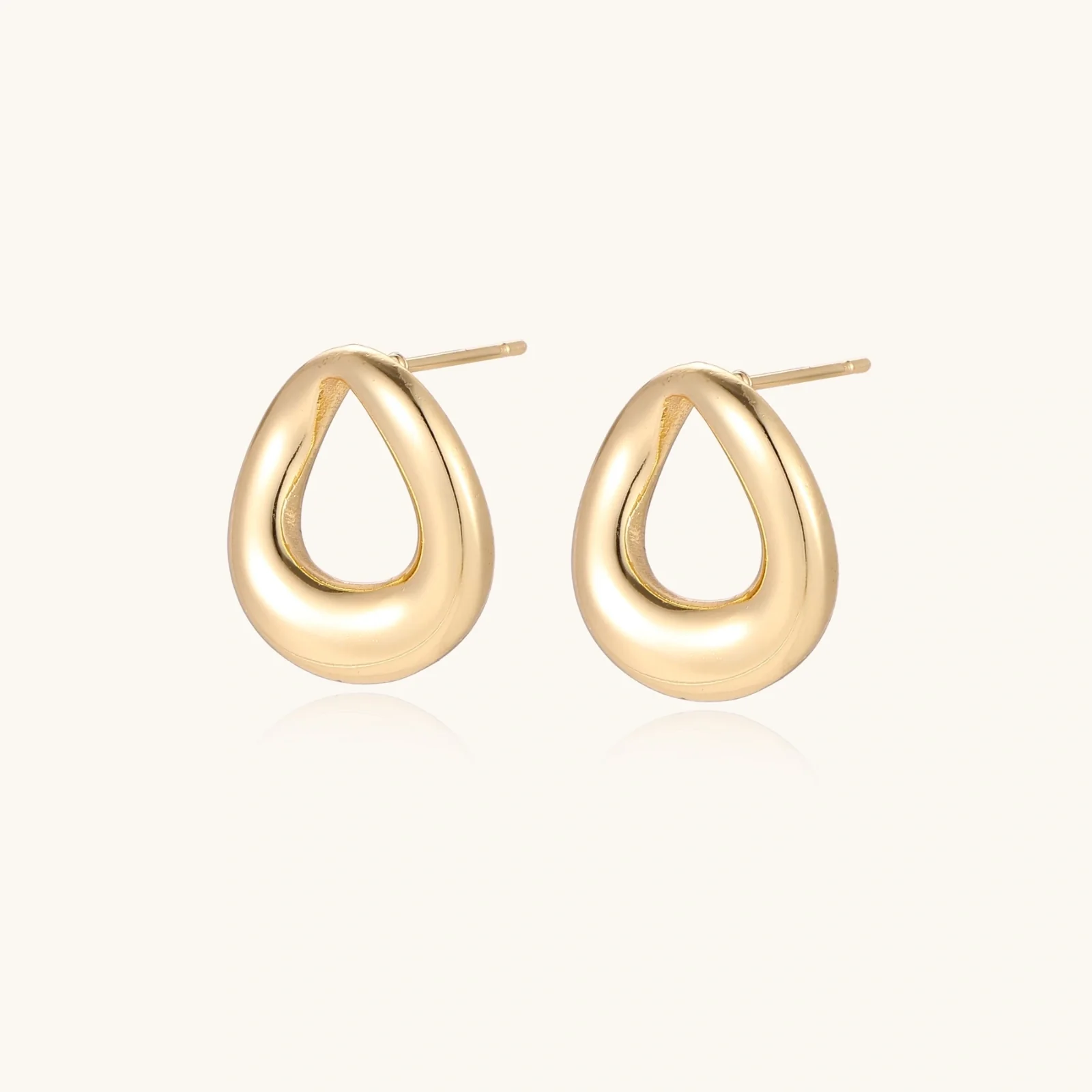 Golden Loop Studs - Image 3