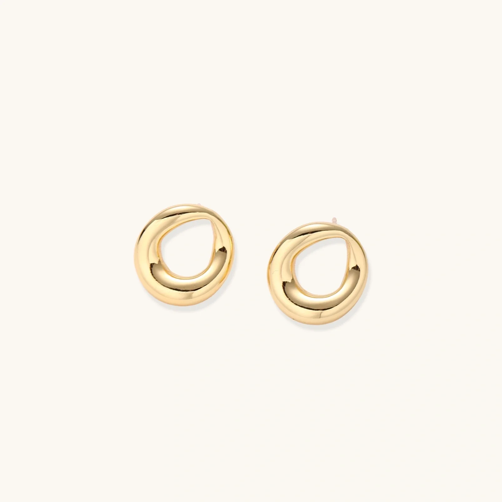 Golden Loop Studs - Image 4