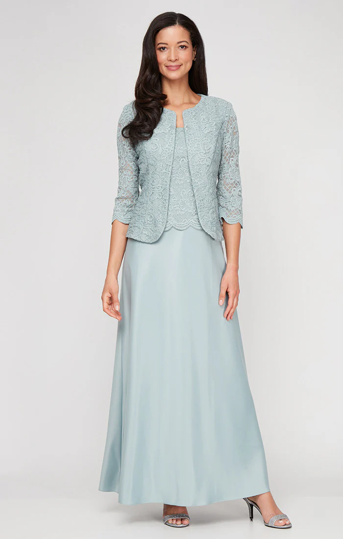 Petite Bethany Glitter Lace Jacket Dress - Image 16