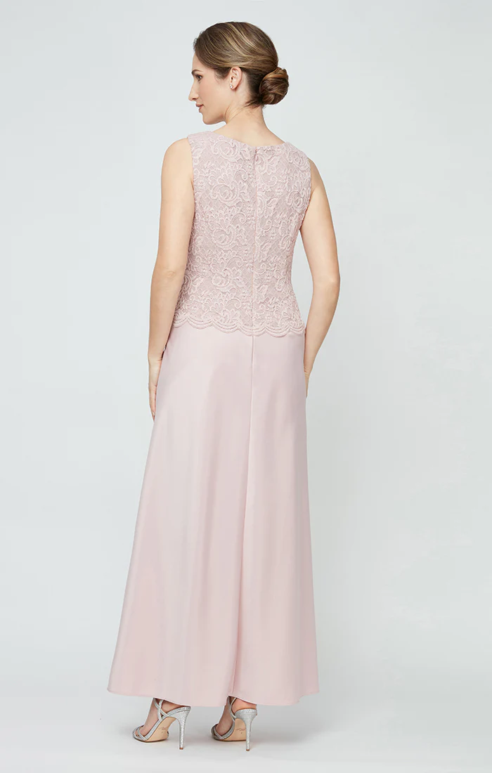 Petite Bethany Glitter Lace Jacket Dress - Image 9