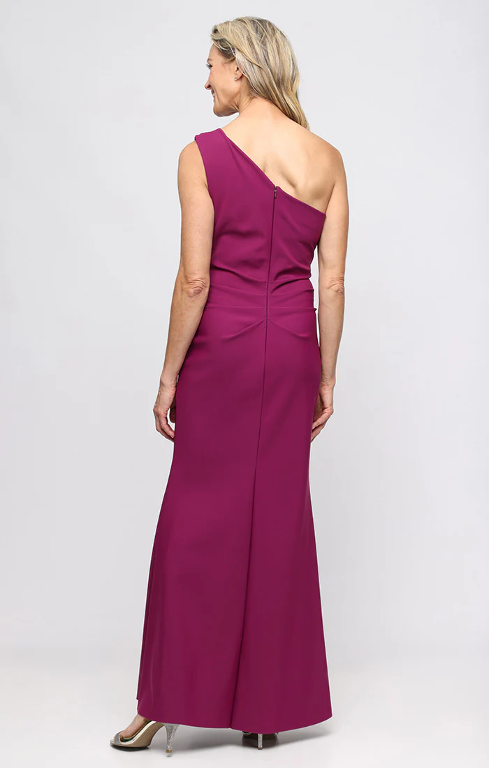One Shoulder Contour Dress - Image 3