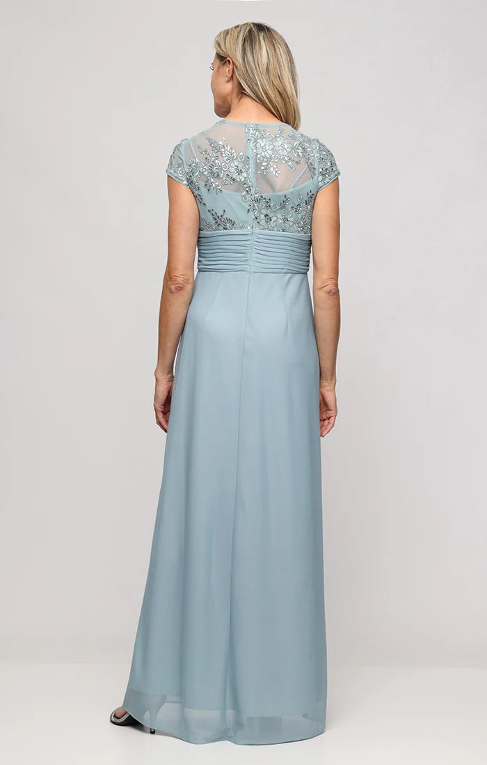 Paula Surplice Neckline A-Line Dress - Image 3