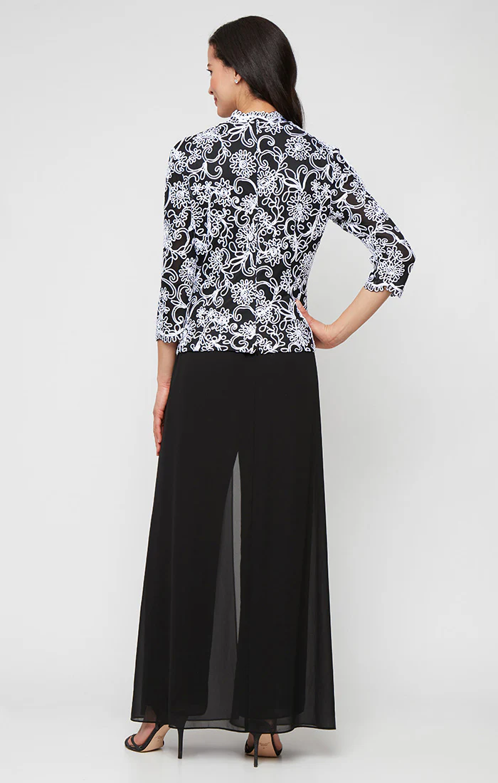 Petite Skirt/Pant Combination Bottom with Foldover Panel - Image 3