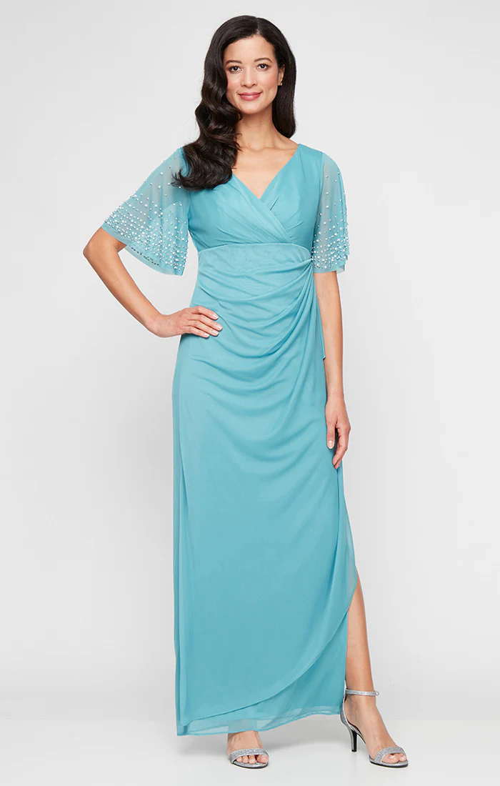 Plus Layla Long Empire Waist Dress - Image 7