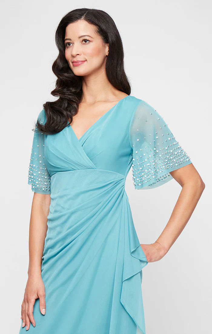 Plus Layla Long Empire Waist Dress - Image 8