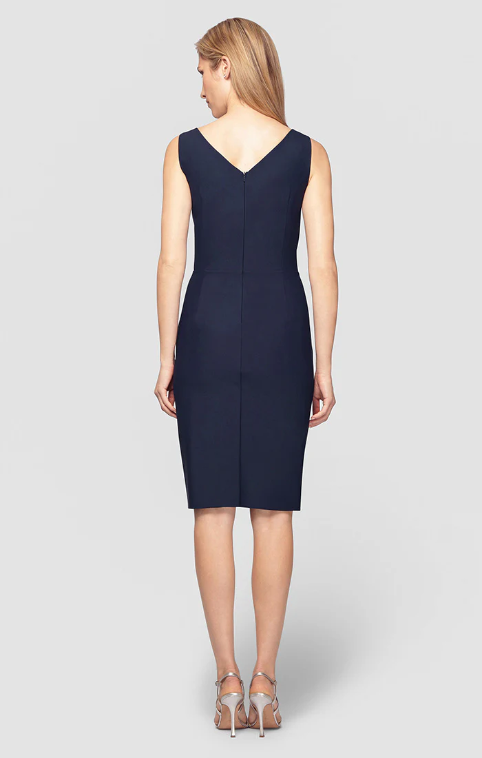 Petite Danielle Beaded Contour Dress - Image 2