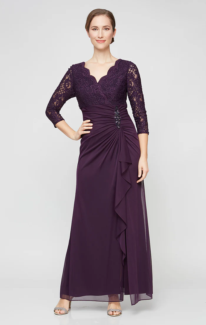 Victoria Empire Waist Gown - Image 3